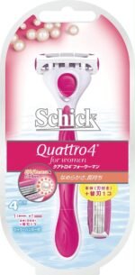 ⁦INTUITION-شفرة حلاقة شيك كواترو (Schick Quattro) النسائية ذات الأربع شفرات⁩ - الصورة ⁦2⁩