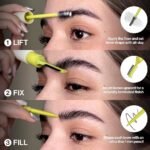 ⁦UNLEASHIA- NO.1 CLEAR 8.5g شابر بوماد لتثبيت الحواجب⁩ - الصورة ⁦4⁩