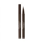 MQNY- 02 DEEP BROWN قلم تحديد العيون المقاوم للماء من ماكوين، بفرشاة رفيعة