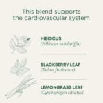 ⁦TRADITIONAL MEDICINALS- تقليدي ميديسينالز شاي الكركديه العضوي الخالي من الكافيين 16 كيس شاي مغلف 0.99 أونصة 28 غرام⁩ - الصورة ⁦4⁩