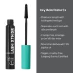 ⁦ELF- PITCH BLACK 7g ماسكارا لاش إكستندر من إي.إل.إف، أسود داكن للغاية⁩ - الصورة ⁦12⁩