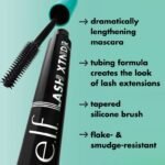 ⁦ELF- PITCH BLACK 7g ماسكارا لاش إكستندر من إي.إل.إف، أسود داكن للغاية⁩ - الصورة ⁦8⁩