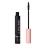 ELF- PITCH BLACK 9.2g إي.إل.إف. ماسكارا Lash ’N Roll® لتجعيد ورفع الرموش، أسود داكن للغاية، 0.32 أونصة (9.5 غرام)