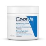 CERAVE- سيرافي كريم مرطب للبشرة الجافة إلى شديدة الجفاف، يحتوي على حمض الهيالورونيك والسيراميدات، 454 غرام