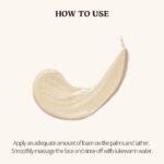 ⁦SKINFOOD-سكن فود رغوة تنظيف وتقشير الوجه بالسكر الأسود، 180 غرام⁩ - الصورة ⁦5⁩