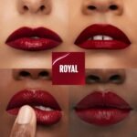 ⁦MAYBELLINE- 55 ROYAL مايبيلين سوبر ستاي فينيل إنك أحمر شفاه سائل طويل الثبات، درجة اللون “رويال”، ٤٫٢ مل⁩ - الصورة ⁦2⁩