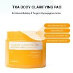 ⁦CELIMAX- سيليماكس وسادات توحيد لون الجسم بحمض الترانيكساميك (TXA)، 200 مل / 50 وسادة⁩ - الصورة ⁦2⁩